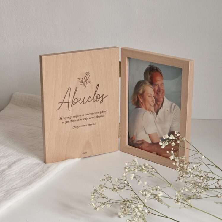 Marco de fotos personalizado - "Dedicatoria"